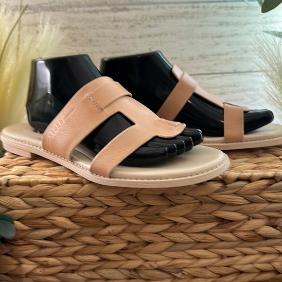 Sarto Greta Leather Sandal size 9.5 - Picture 2 of 7